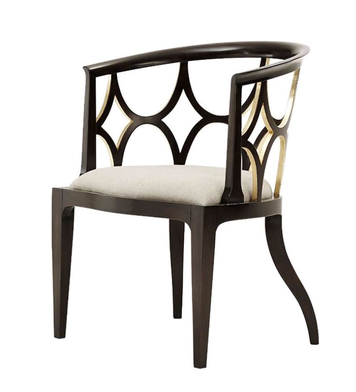 Ebonised Connaught Accent Chair