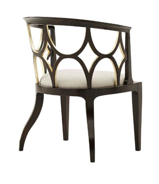 Ebonised Connaught Accent Chair
