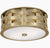Ella Woven Small Flush Mount