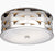 Ella Woven Small Flush Mount