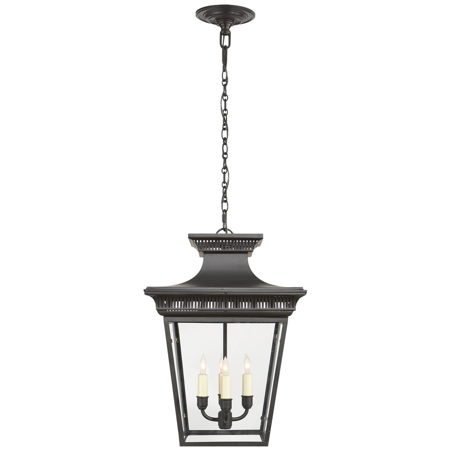 Elsinore Lantern in Black - Salisbury & Manus