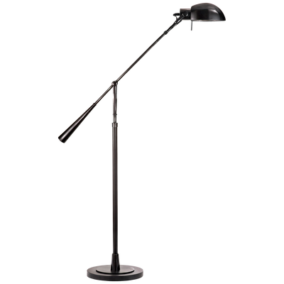 Equilibrium Floor Lamp in Black Nickel