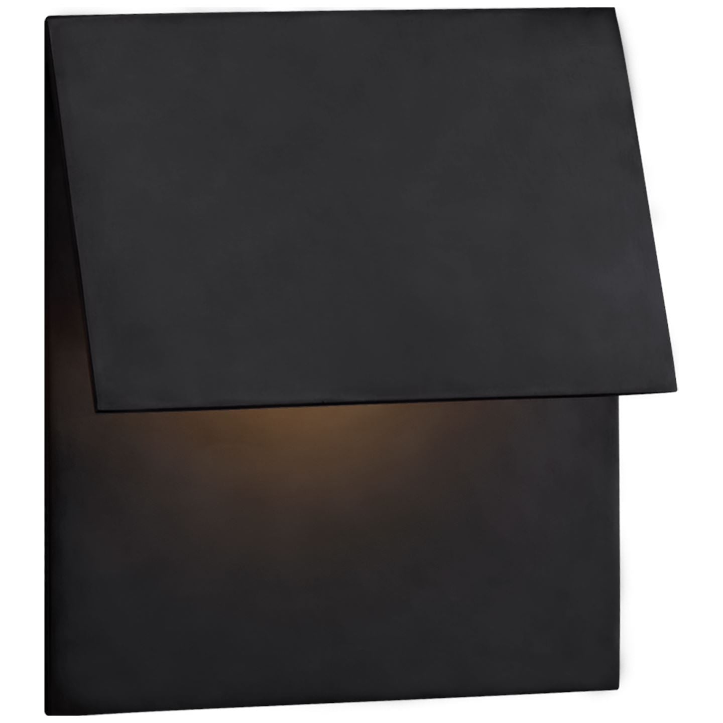 Esker Single Fold Sconce in Bronze - Salisbury & Manus