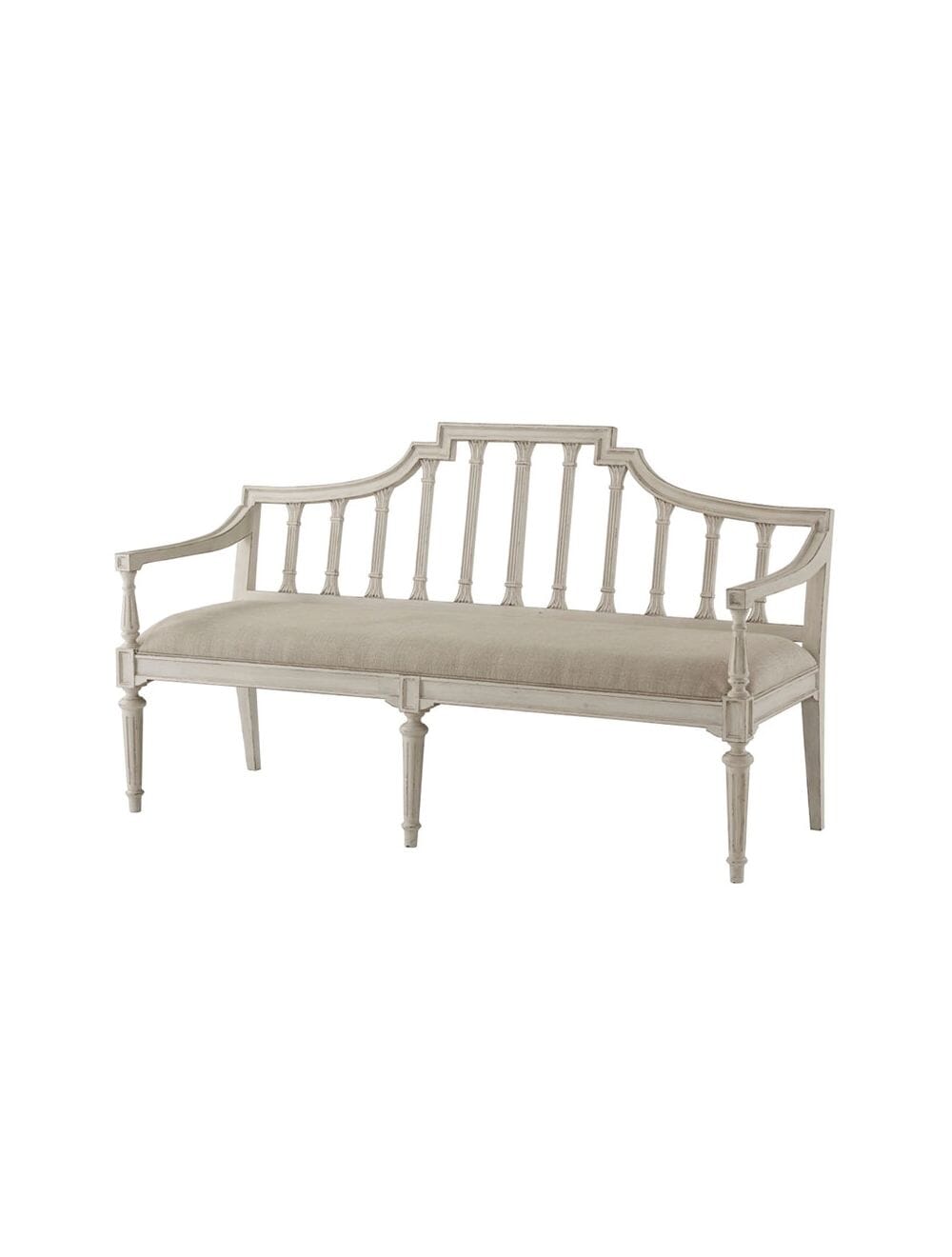 Esmee Settee - Nora White