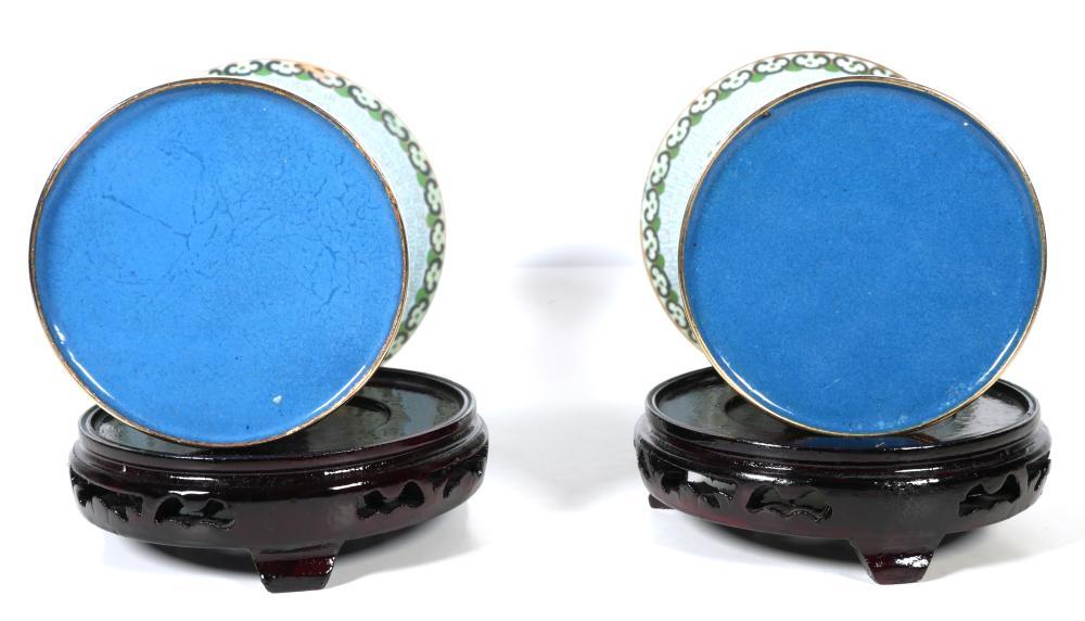 Exceptional Early 20th Century Pair of Chinese Cloisonne Vases - Salisbury & Manus