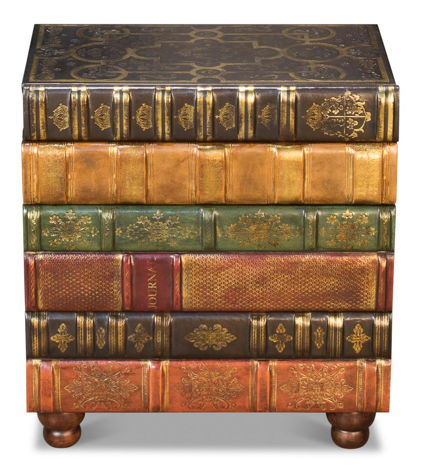 Florentine Books Chairside Chest - Salisbury & Manus