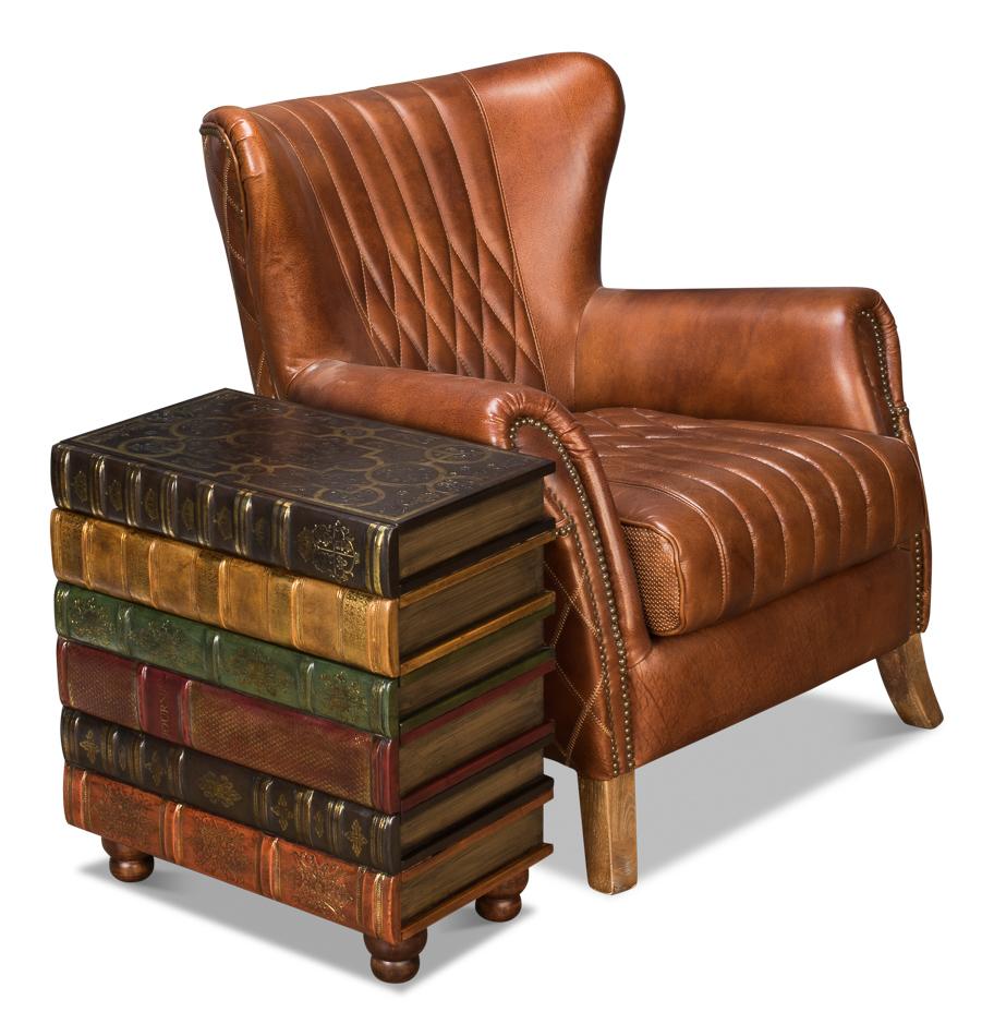 Florentine Books Chairside Chest - Salisbury & Manus