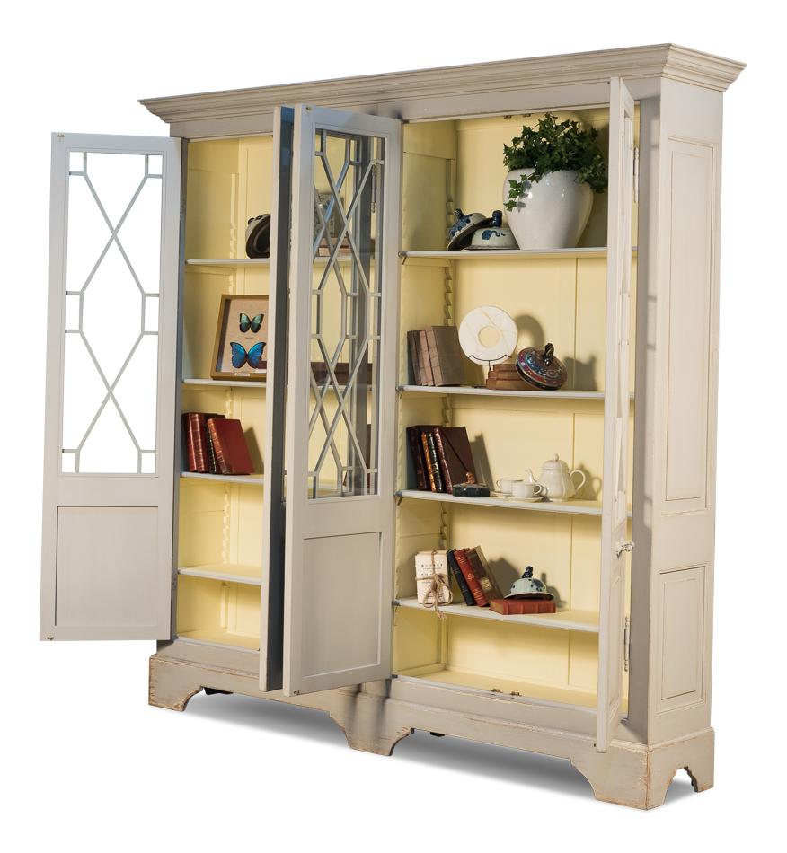 Four Door Kentucky Bourbon Bookcase - Salisbury & Manus