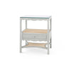 FRANKIE SIDE TABLE, SOFT GRAY