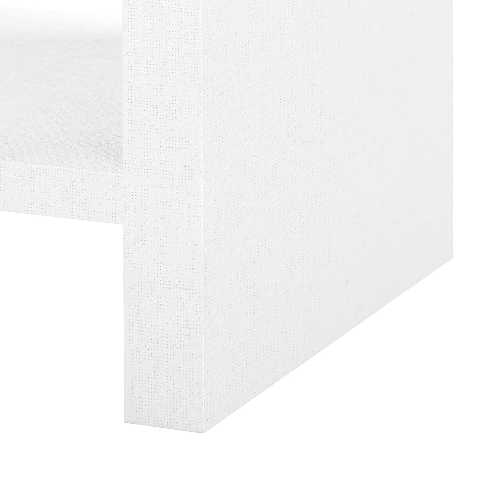 FREEMAN 1-DRAWER SIDE TABLE, CHIFFON WHITE