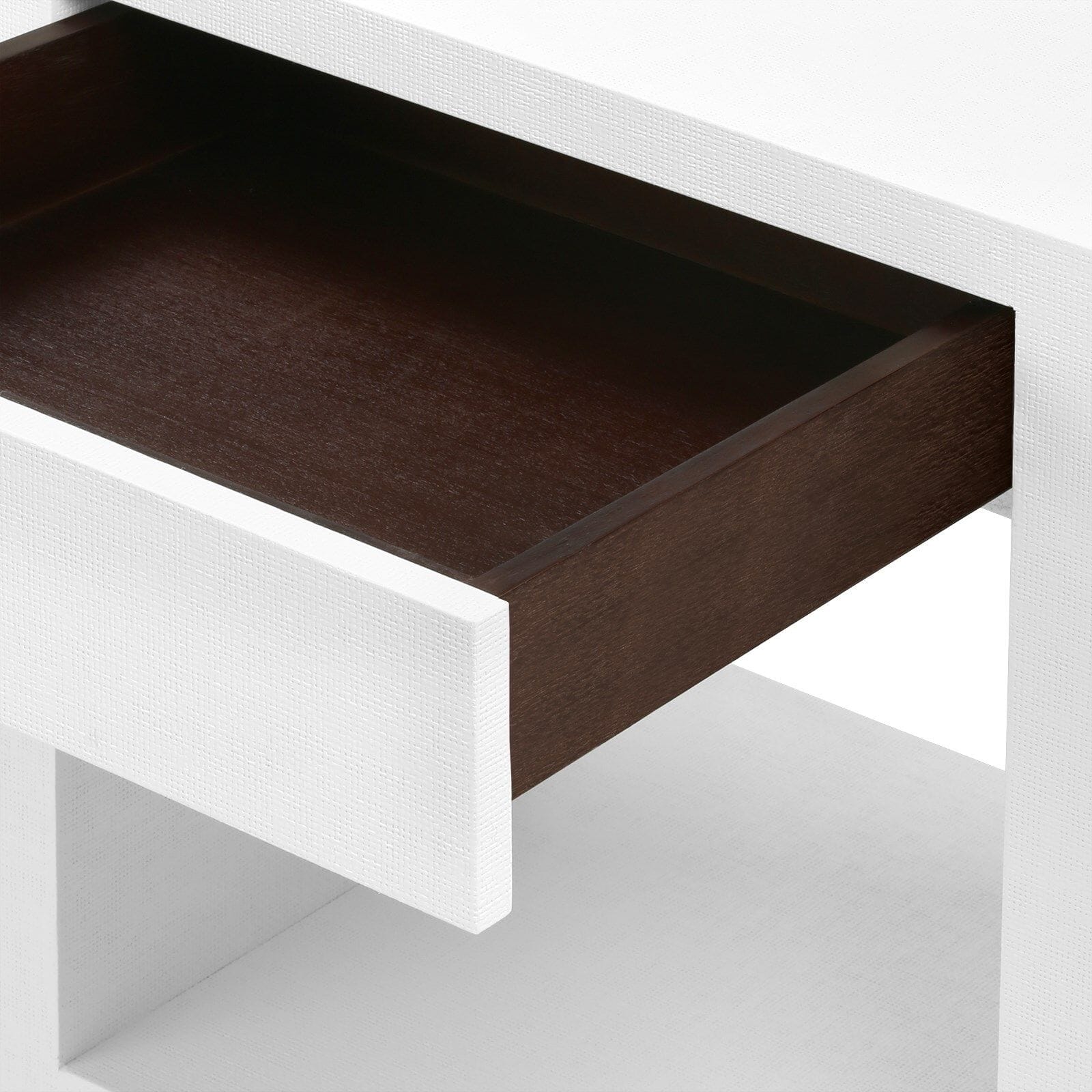 FREEMAN 1-DRAWER SIDE TABLE, CHIFFON WHITE