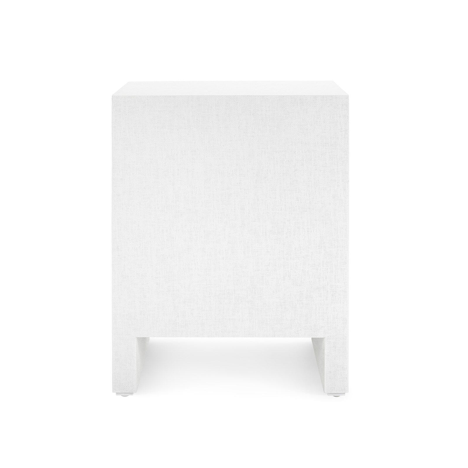 FREEMAN 1-DRAWER SIDE TABLE, CHIFFON WHITE