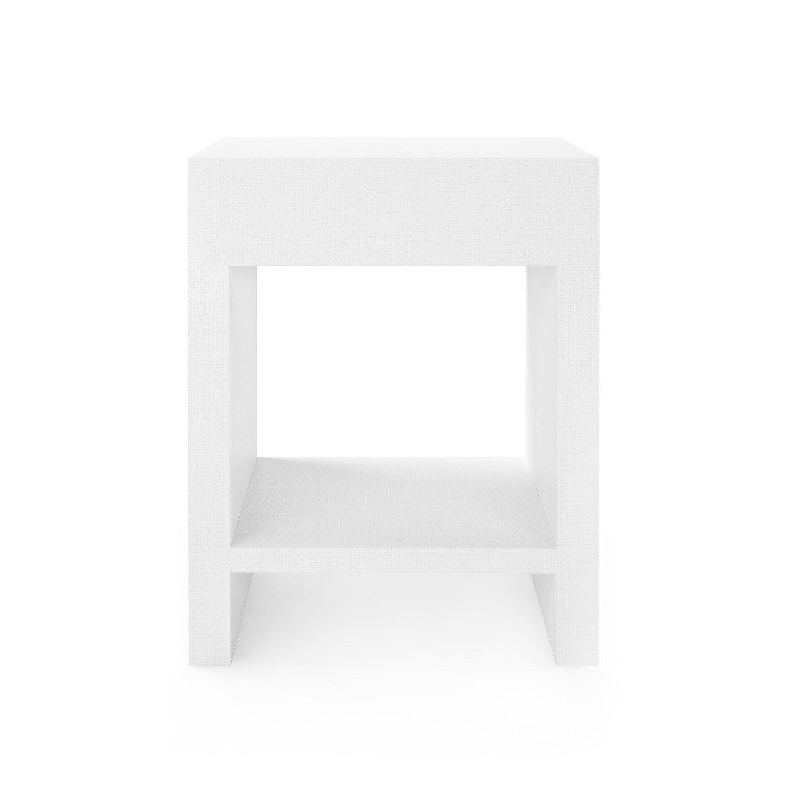 FREEMAN 1-DRAWER SIDE TABLE, CHIFFON WHITE