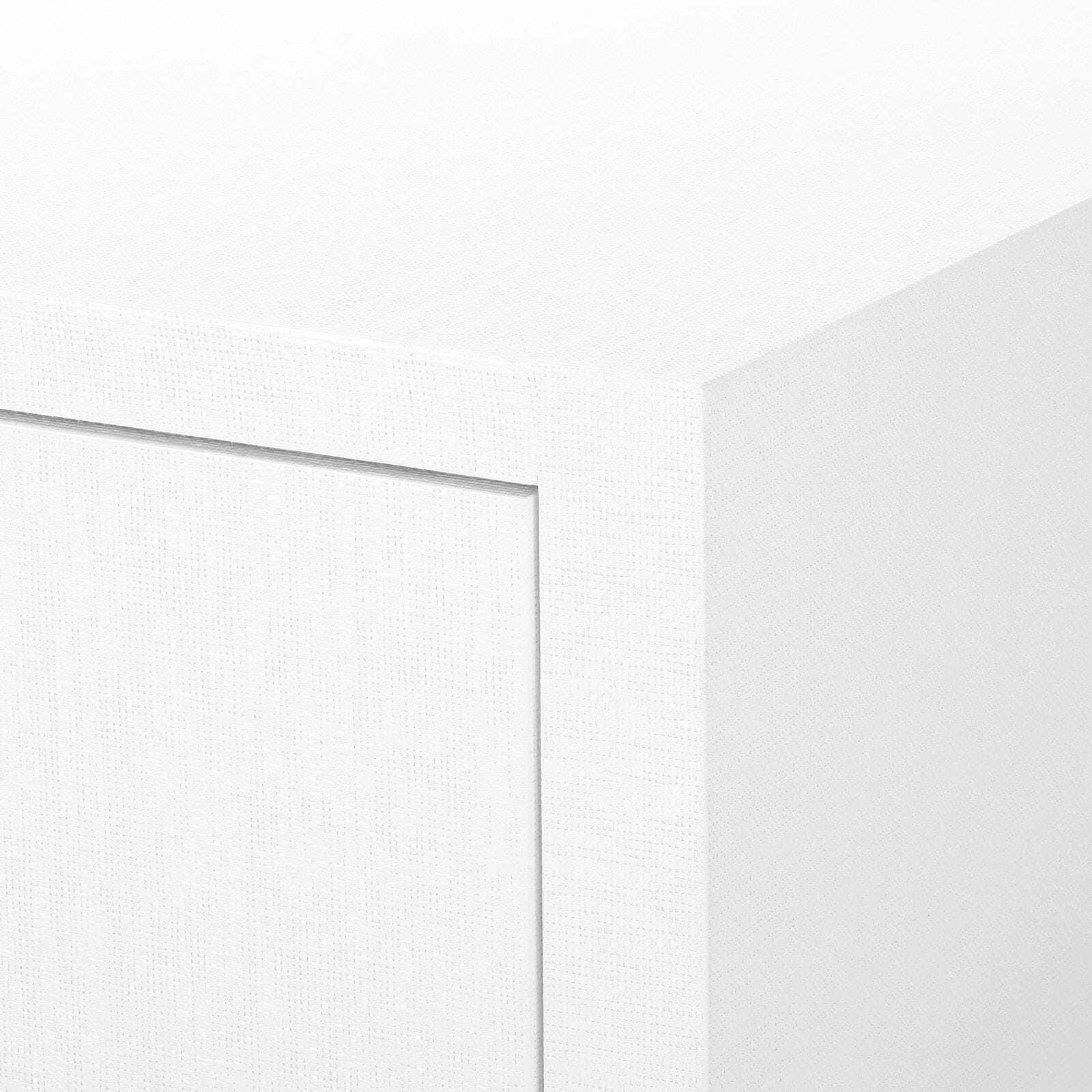 FREEMAN 1-DRAWER SIDE TABLE, CHIFFON WHITE