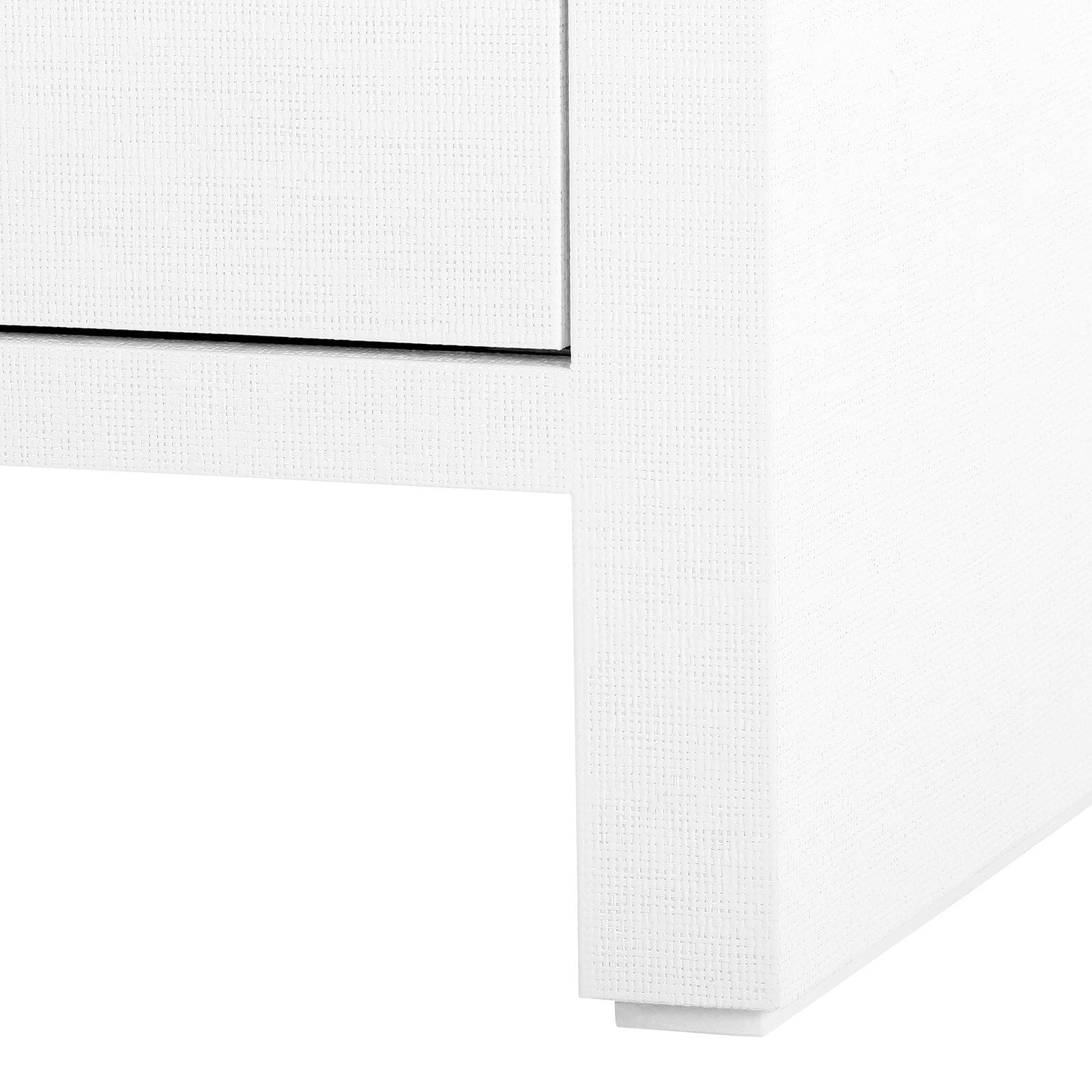 FREEMAN 1-DRAWER SIDE TABLE, CHIFFON WHITE