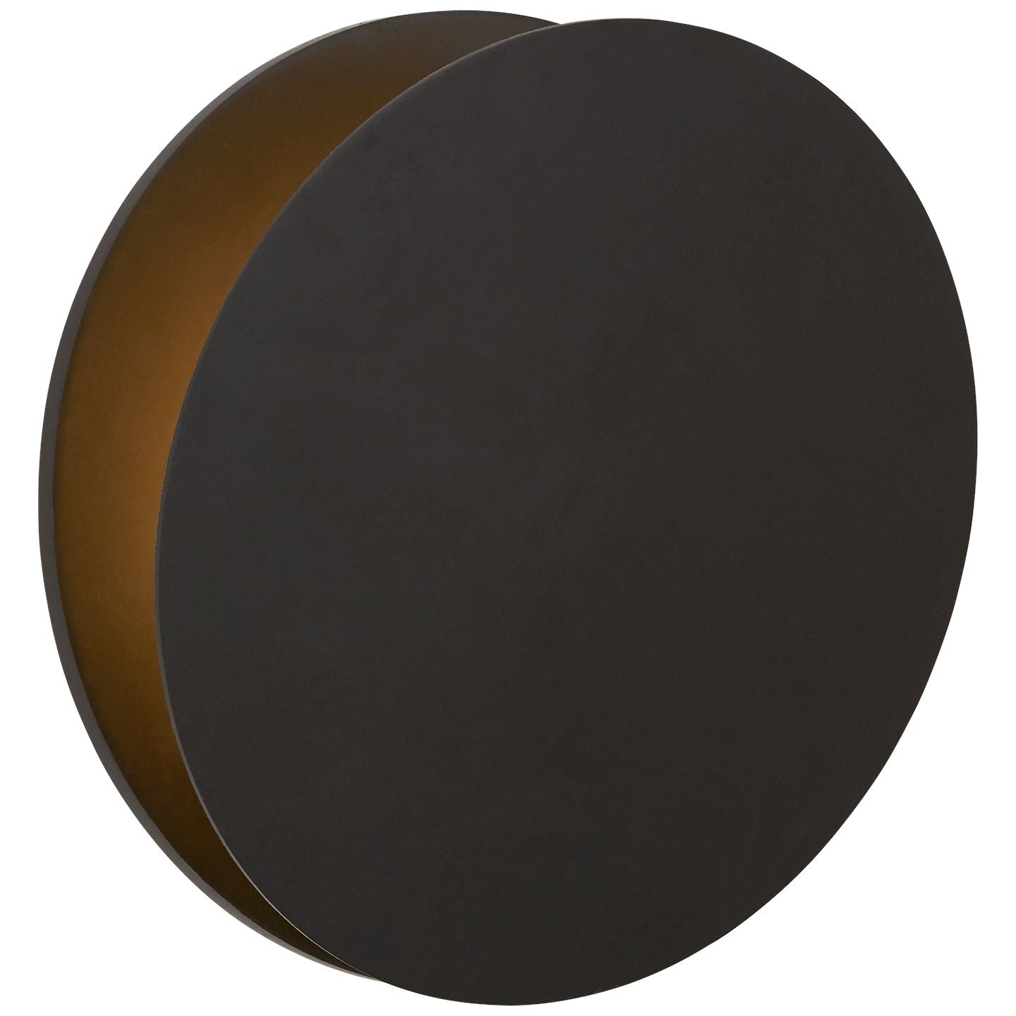 Gabriela Round Wall Washer in Aged Iron - Salisbury & Manus