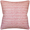 Galon Print Pillow (Coral)