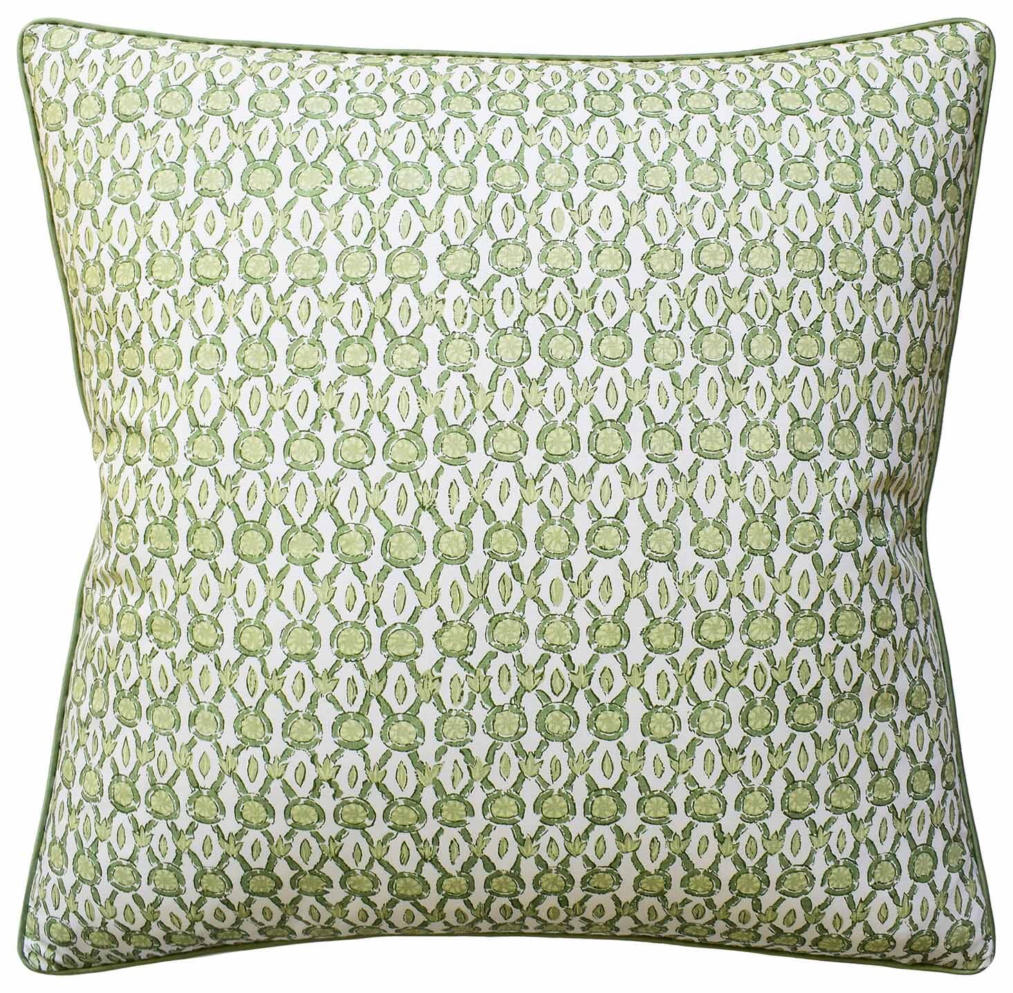 Galon Print Pillow (Leaf)