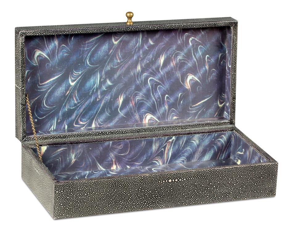 Gatsburg Shagreen Box - Salisbury & Manus