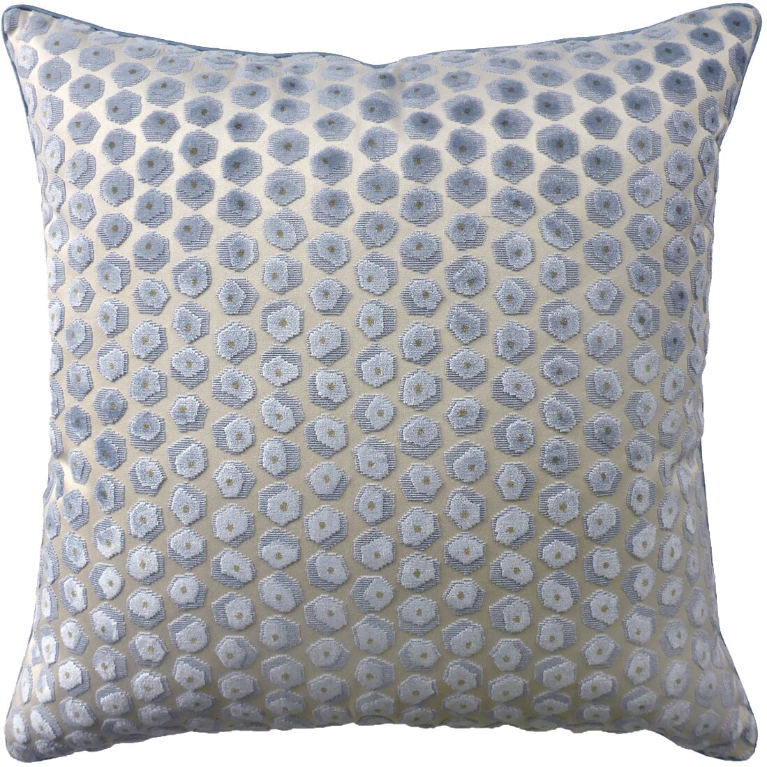 Gem Velvet Pillow (Aqua)