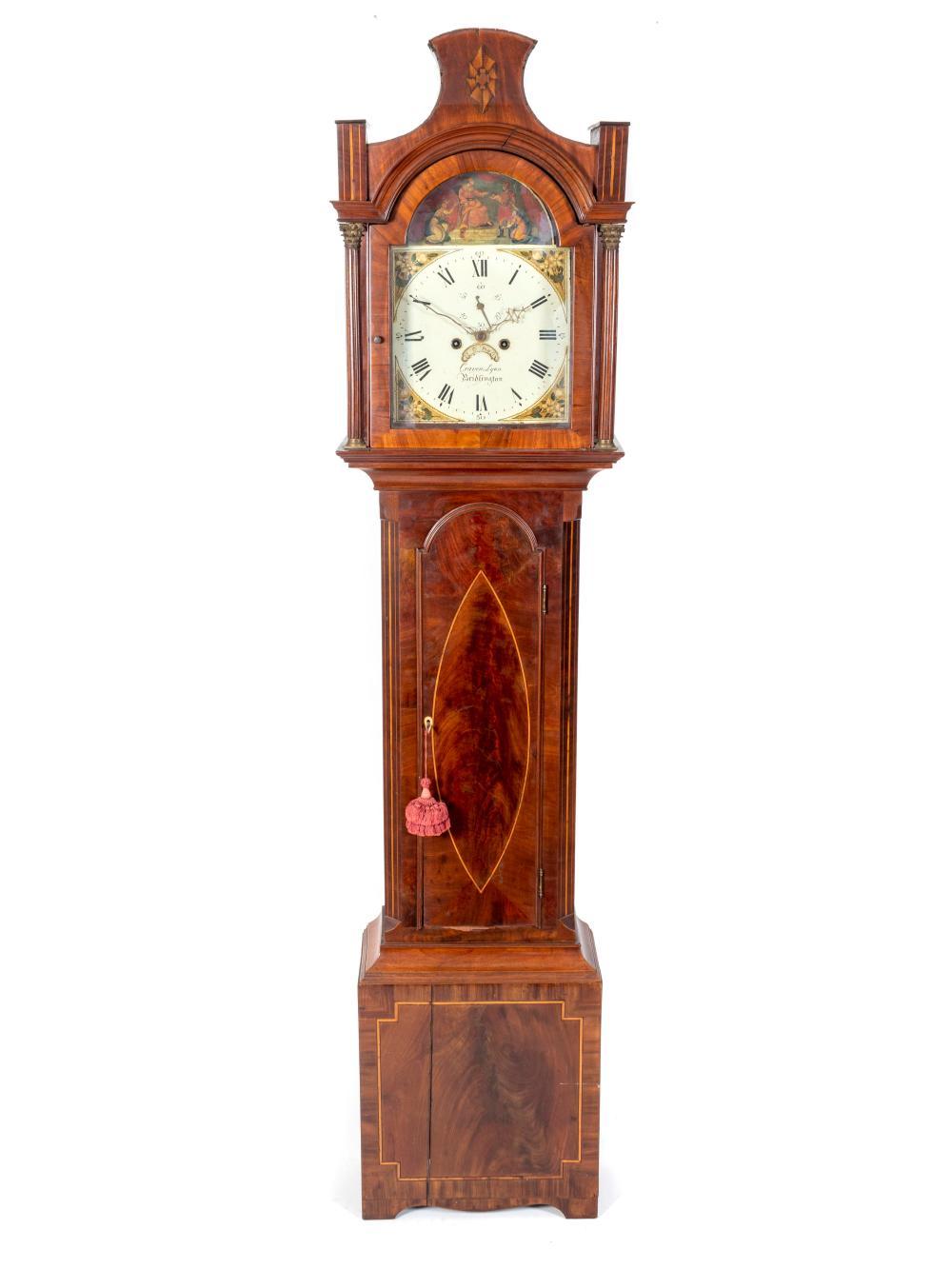 George III Mahogany Tall Case Clock - Salisbury & Manus