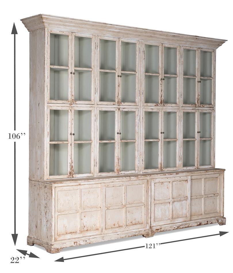 Glass Front Bookcase - Salisbury & Manus