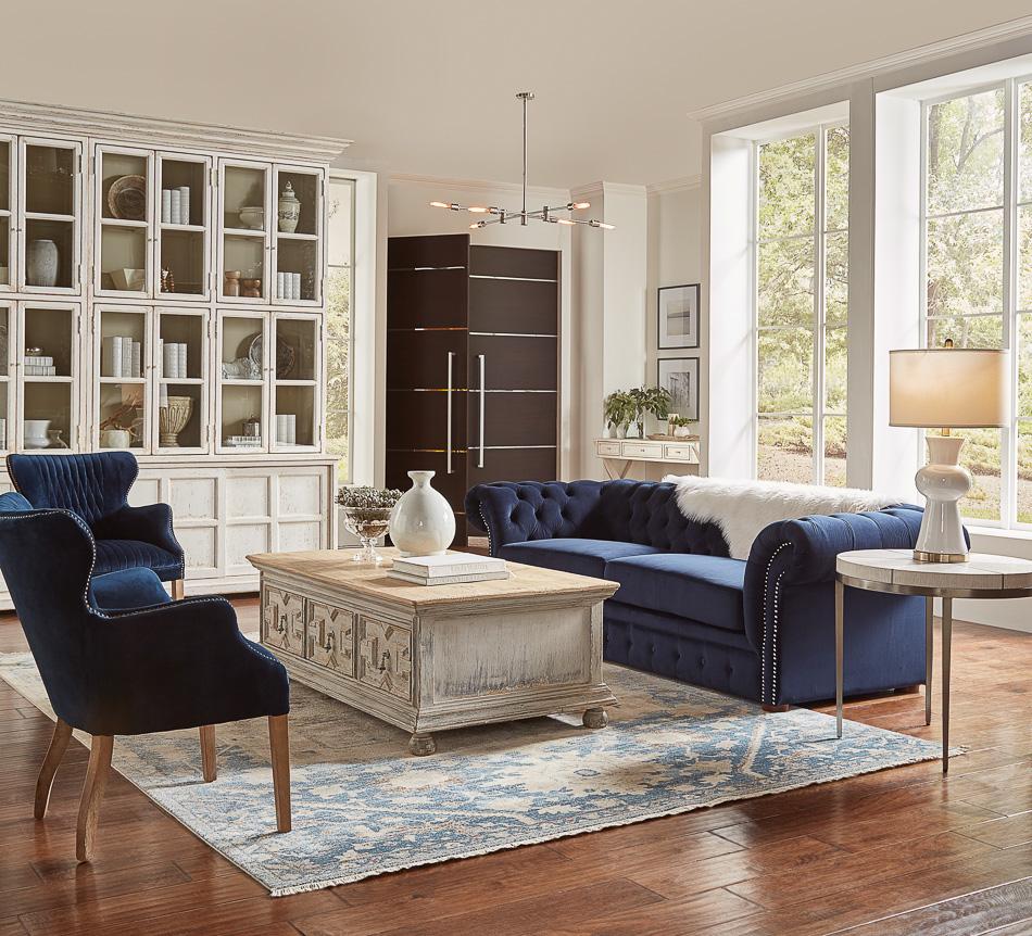 Glass Front Bookcase - Salisbury & Manus