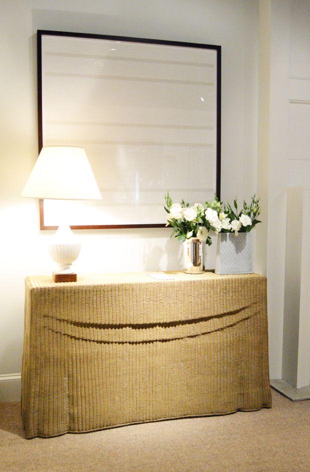 Grace Wicker Console - Salisbury & Manus