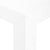 GREENWICH SIDE TABLE, CHIFFON WHITE