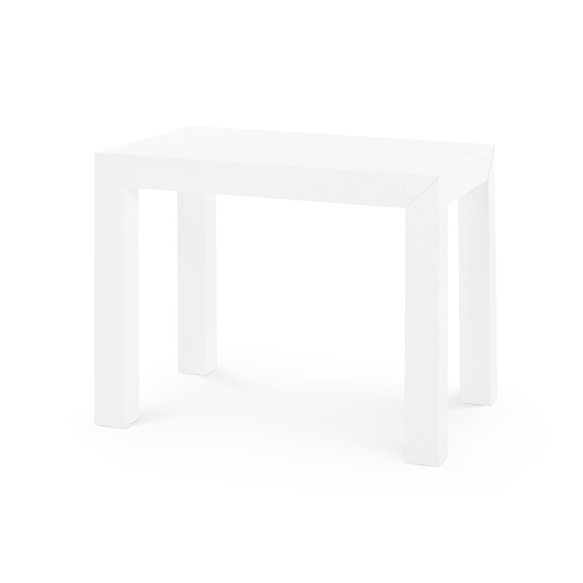 GREENWICH SIDE TABLE, CHIFFON WHITE