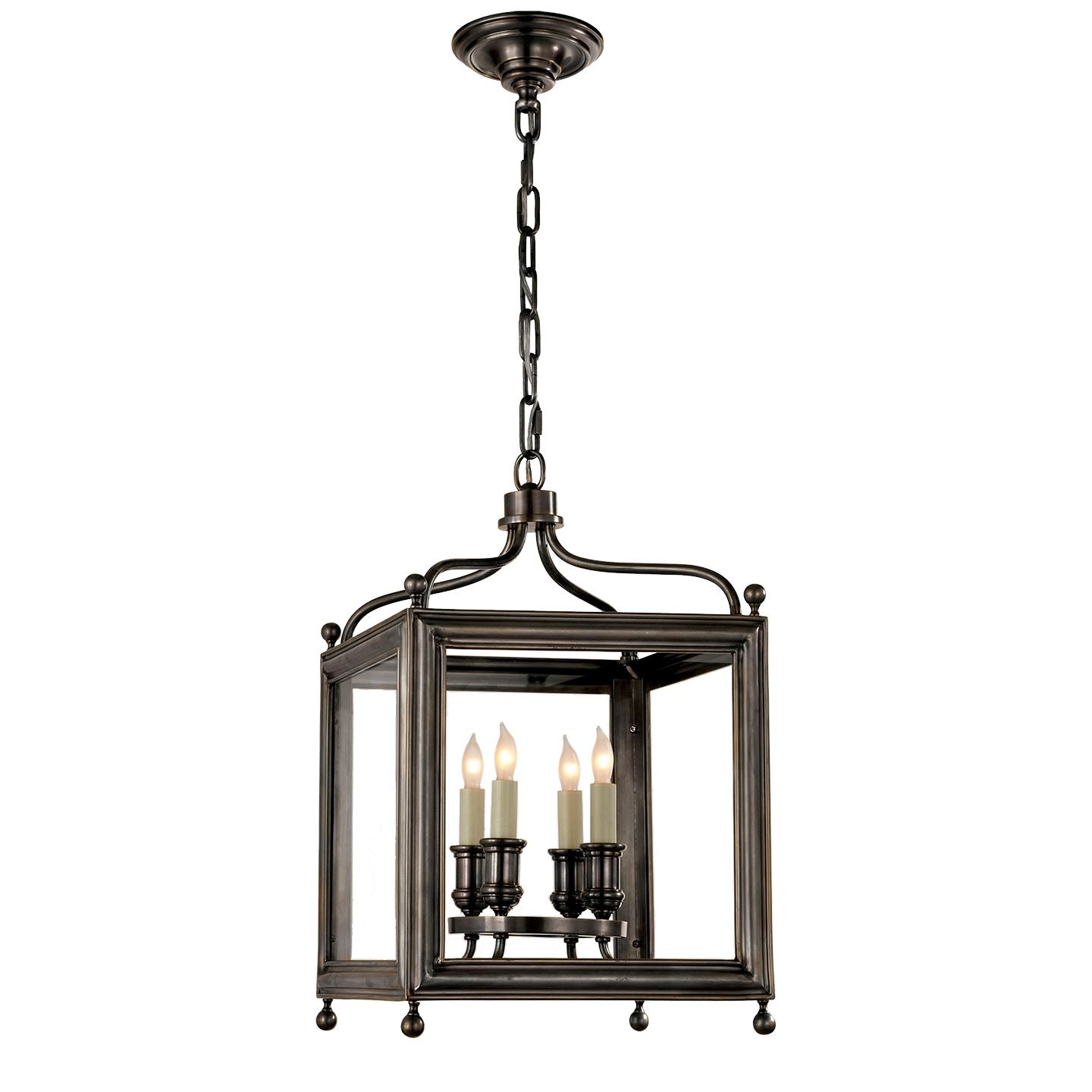 Greggory Small Lantern in Bronze - Salisbury & Manus