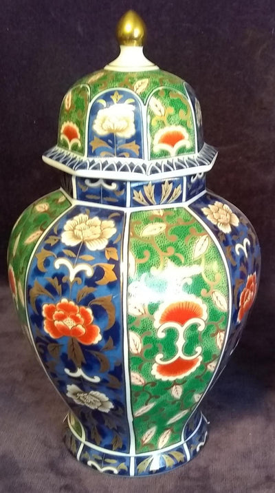 Hand Painted Porcelain Ginger Jars - Salisbury & Manus
