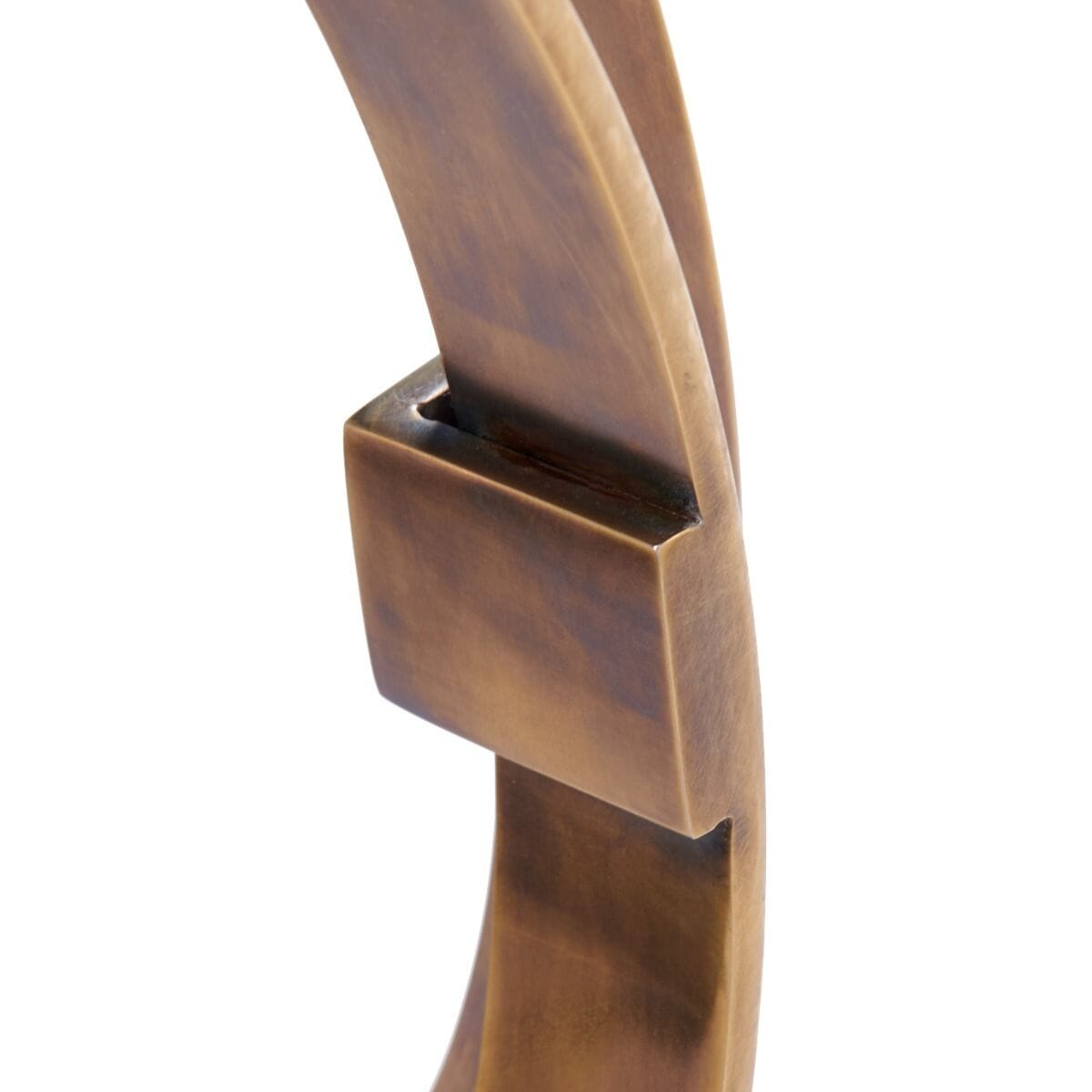 HAWKING SIDE TABLE, ANTIQUE BRASS