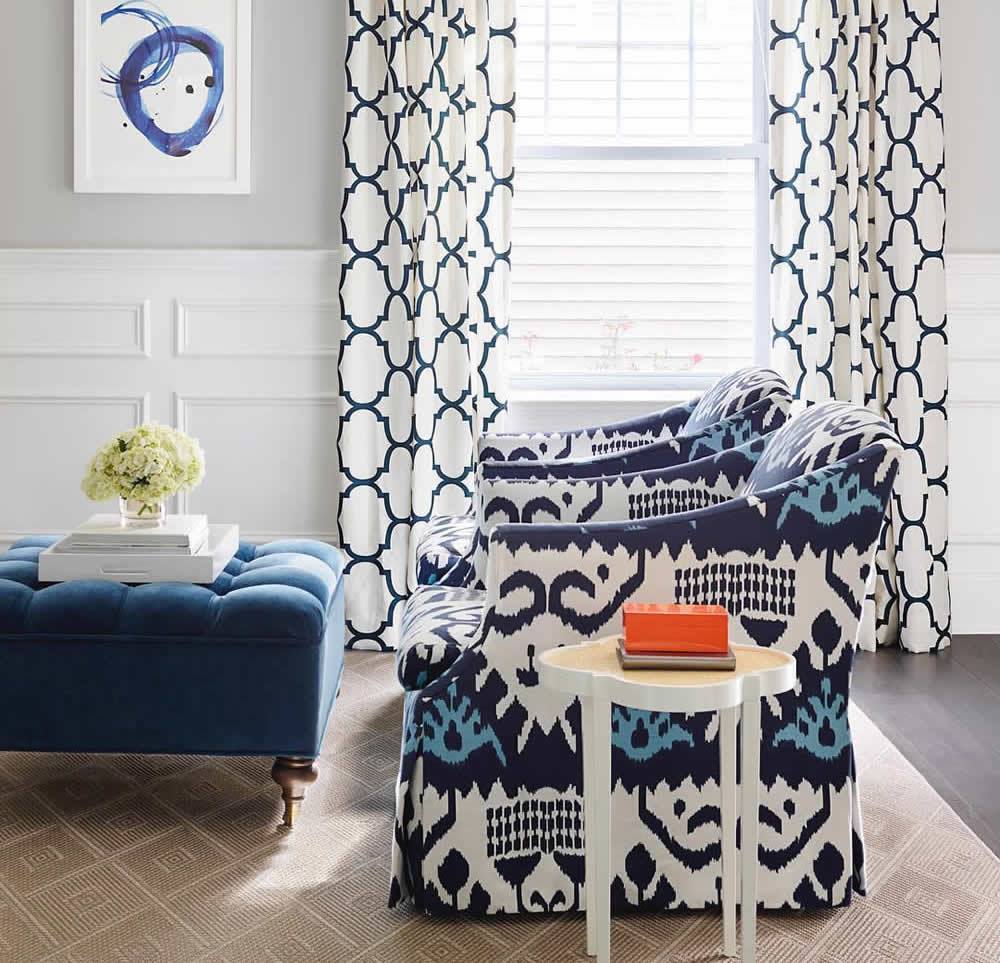 Ikat Fabric - Salisbury & Manus
