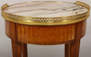 Inlaid and Gilt Bronze Table, With Marble Top - Salisbury & Manus
