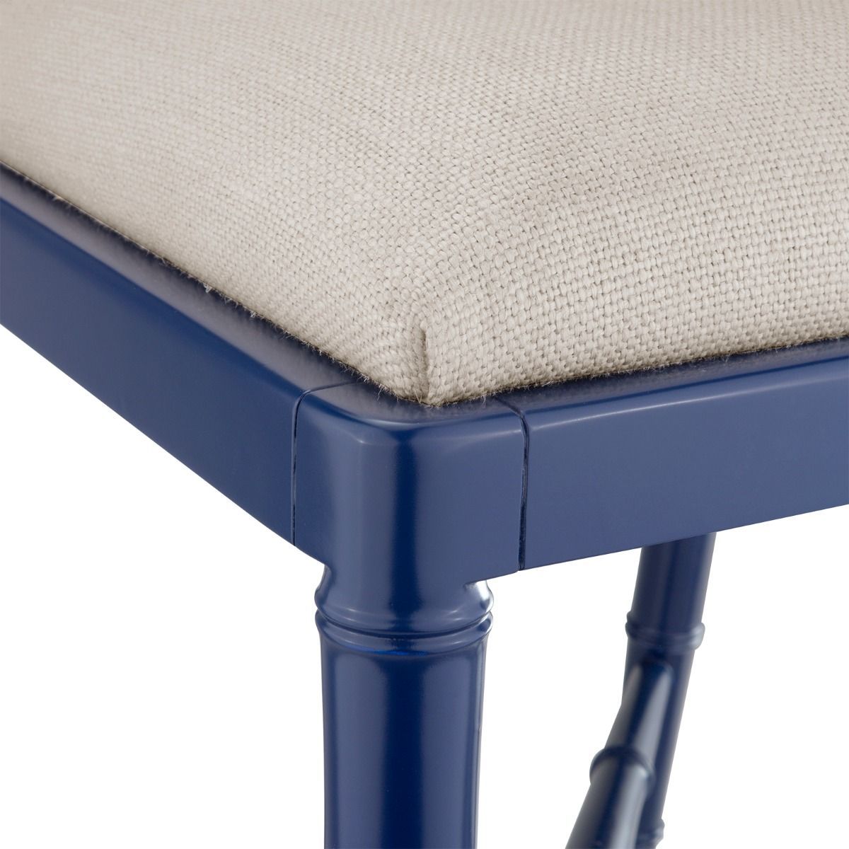 JARDIN COUNTER STOOL, NAVY BLUE - Salisbury & Manus