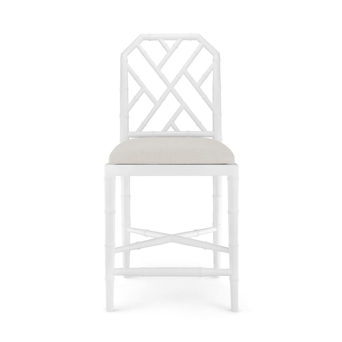 JARDIN COUNTER STOOL, WHITE - Salisbury & Manus