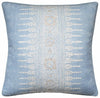 Javanese Stripe Pillow (Spa Blue)