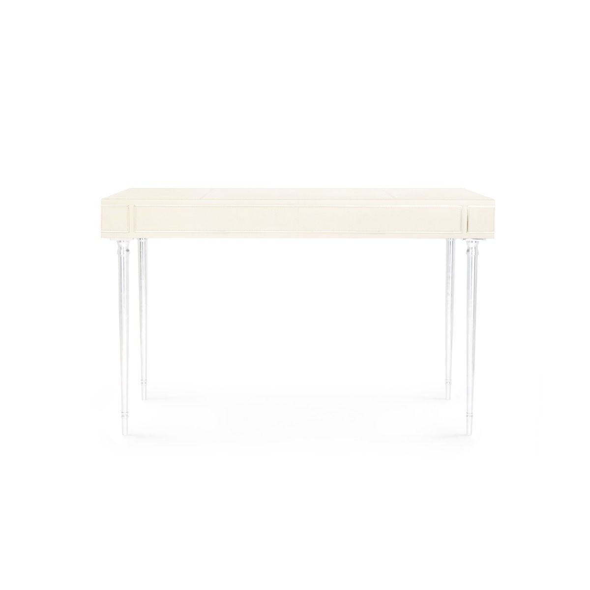 JOLENE DESK, IVORY - Salisbury & Manus
