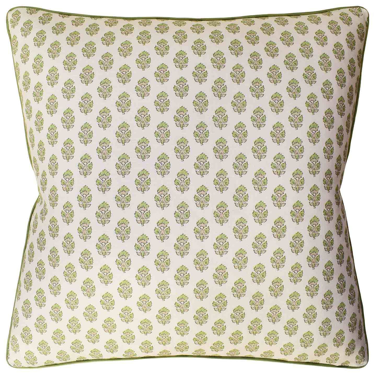 Julian Pillow (Green/Beige)
