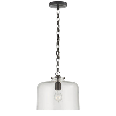 KATIE DOME- BRONZE W/ CLEAR GLASS - Salisbury & Manus