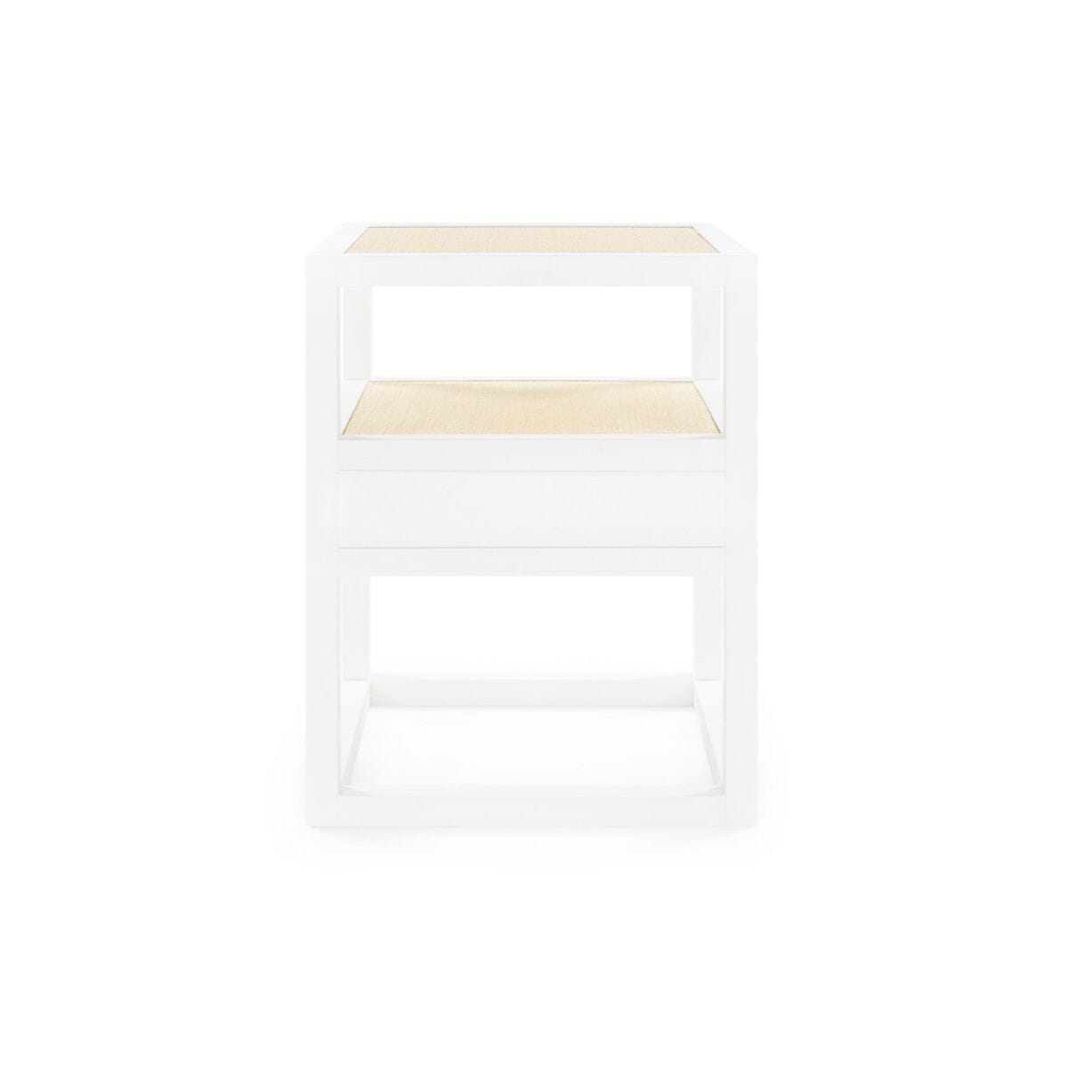 LAUREN 1-DRAWER SIDE TABLE, VANILLA