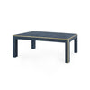 LAUREN COFFEE TABLE, NAVY BLUE - Salisbury & Manus