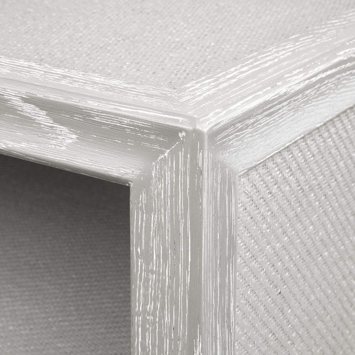 LEIGH 2-DRAWER SIDE TABLE, SOFT GRAY