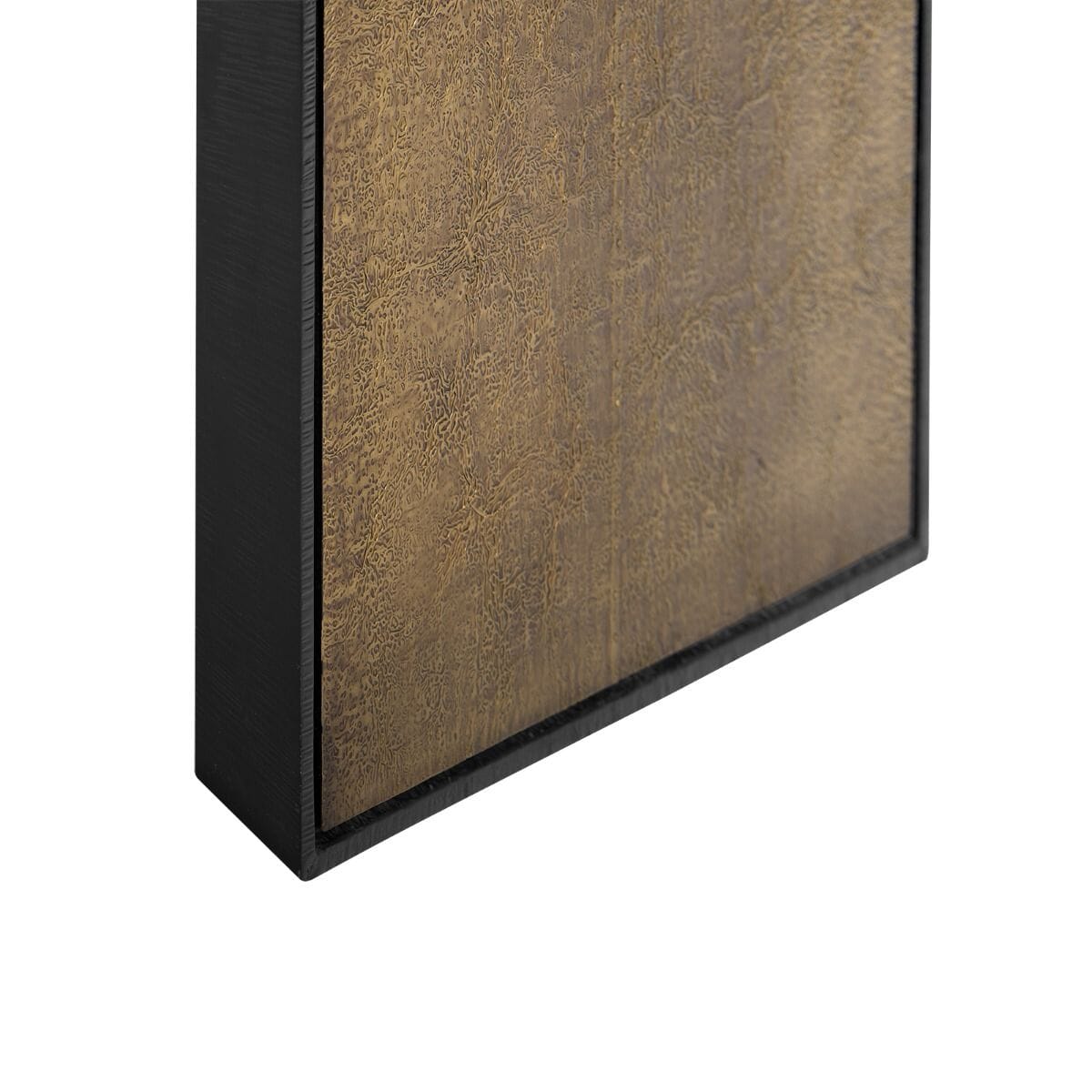 LOKI BENCH, ANTIQUE BRASS AND DARK BRONZE