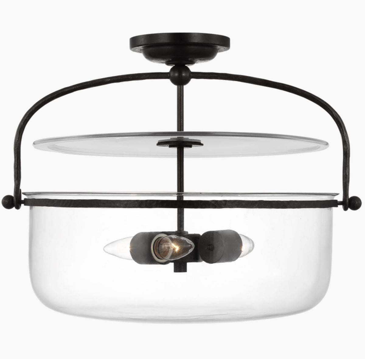 Lorford Medium Semi-Flush Lantern