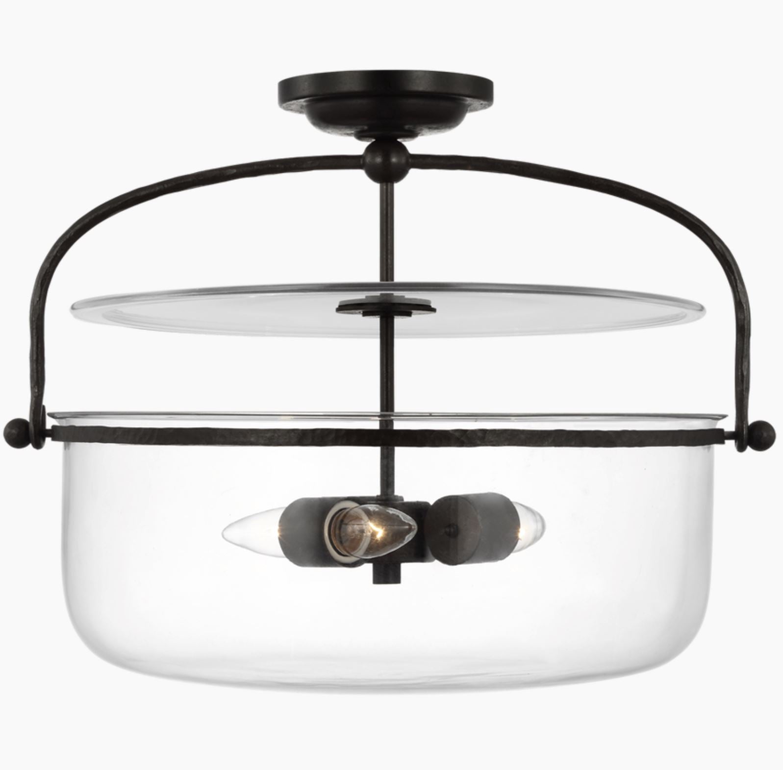 Lorford Medium Semi-Flush Lantern