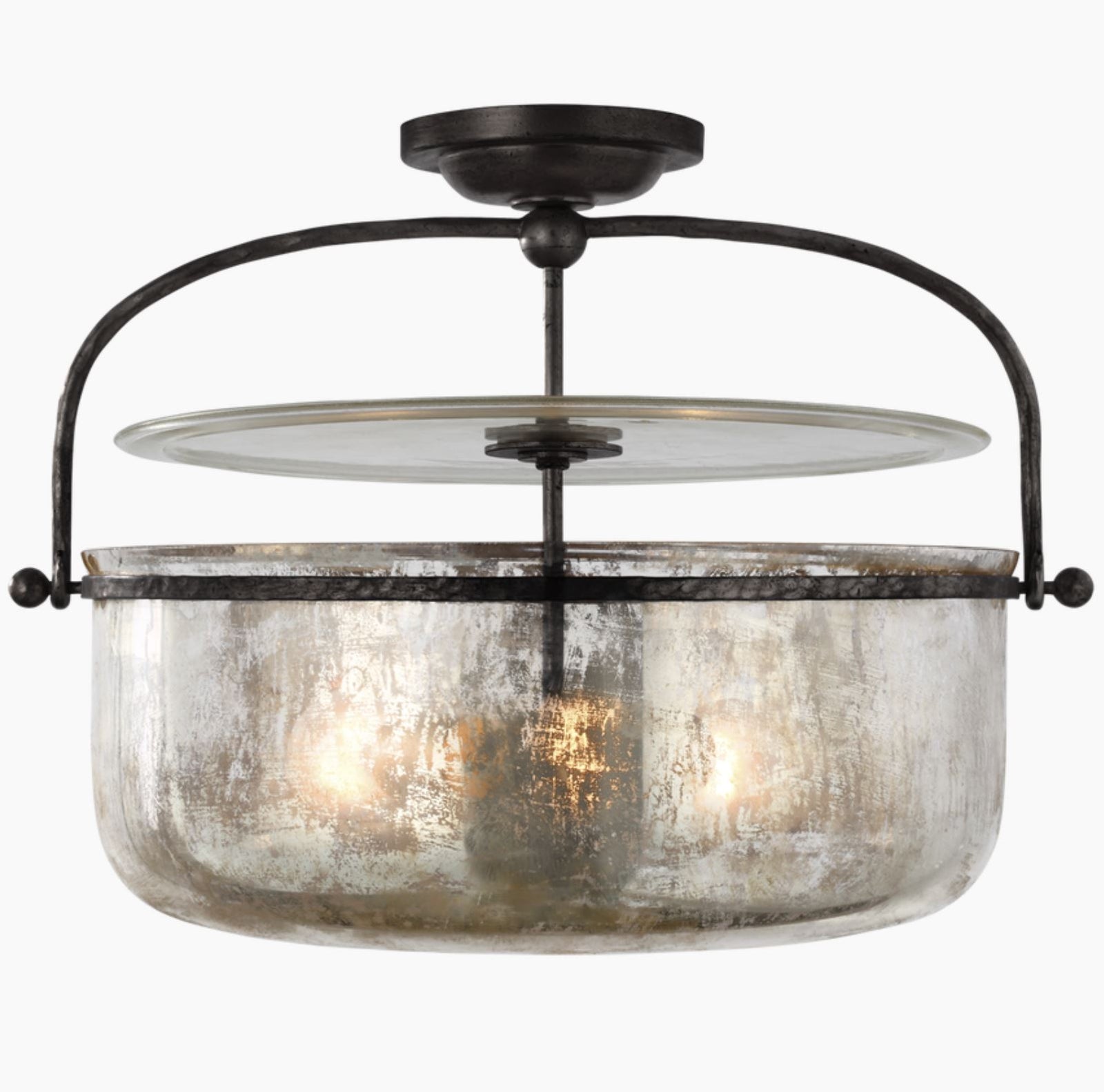 Lorford Medium Semi-Flush Lantern