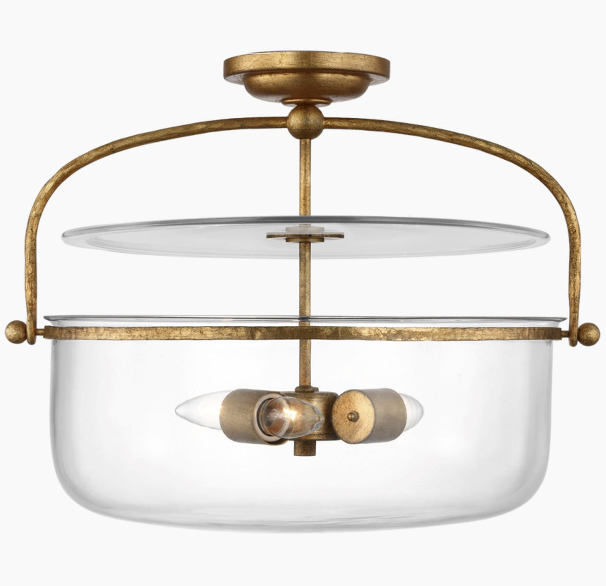Lorford Medium Semi-Flush Lantern