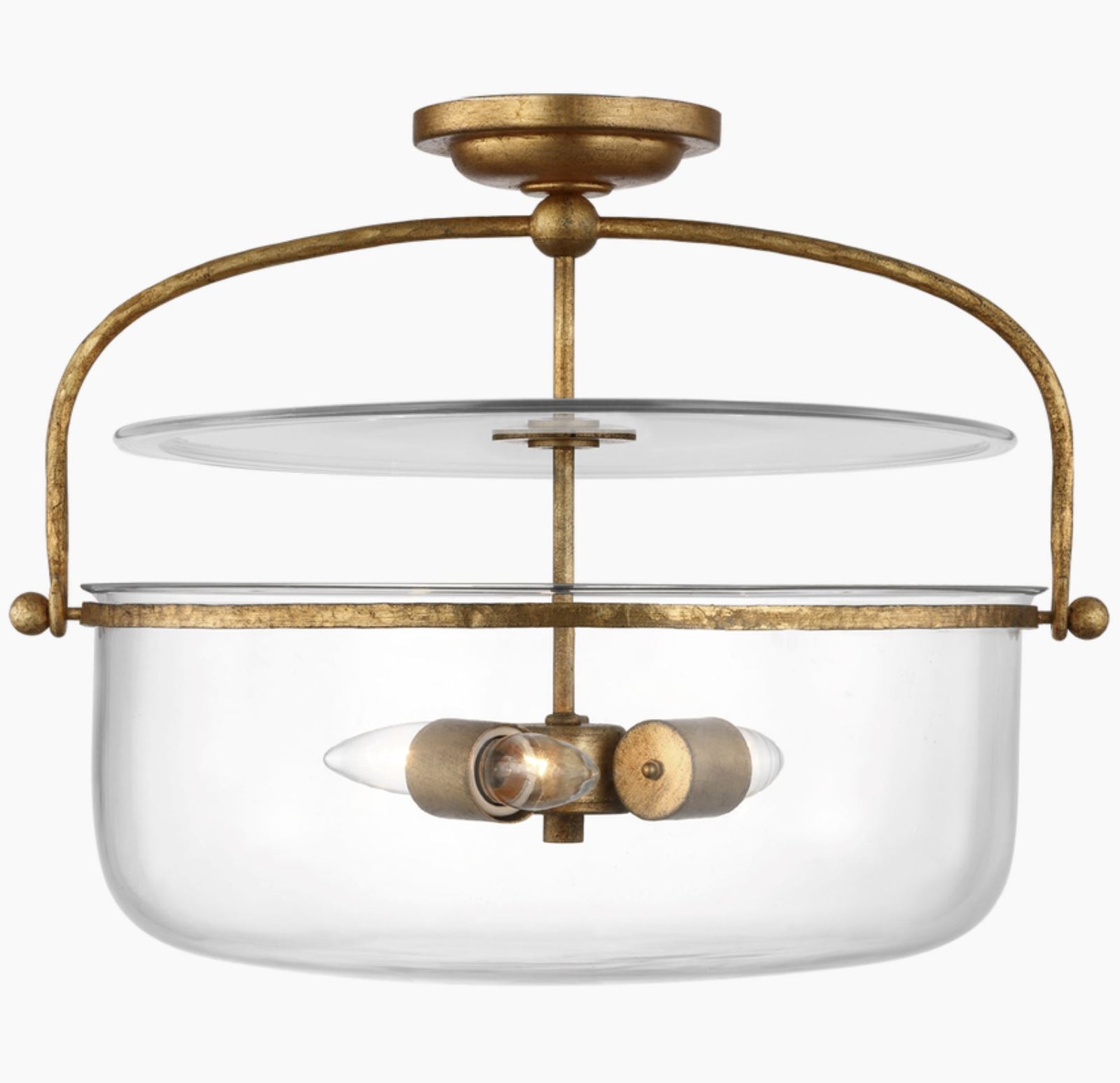 Lorford Medium Semi-Flush Lantern